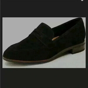 Clarks Women's Trish Rose Black SDE Slip On shoes size 5.5 new